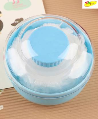 Joy Buzz Baby Premium Powder Puff With Case - BLUE Pack of 1