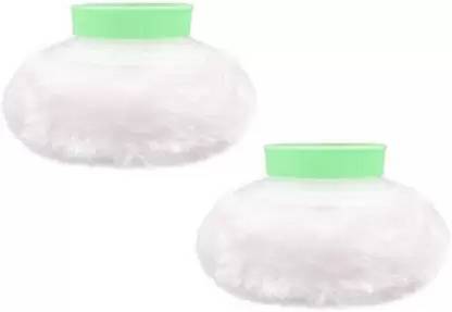 Glamezone Baby Powder Puff Holder Portable Powder Sponge without Box Container for Home