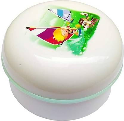 IMPRINT Premium Baby Powder Puff Box with Sponge Refillable | Case for Home & Travel