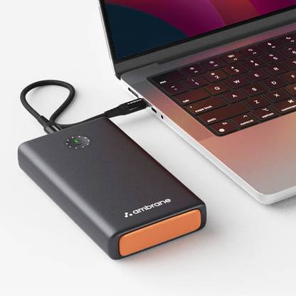 Ambrane 25000 mAh 100 W Compact Pocket Size Power Bank