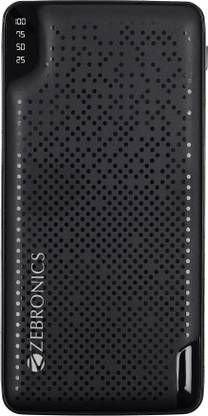 ZEBRONICS 10000 mAh 10 W Slim Power Bank