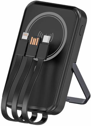 bolte 10000 mAh 25 W Wired & Wireless With MagSafe Compact Pocket Size Power Bank
