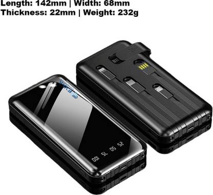 EVAAENTERPRISES 10000 mAh 12 W With MagSafe Ultra Compact Pocket Size Power Bank