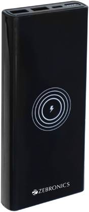 ZEBRONICS 10000 mAh 22.5 W Wireless Power Bank