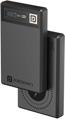 Portronics 10000 mAh 22.5 W Wired & Wireless Compact Power Bank