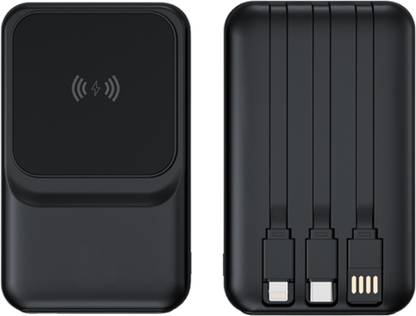 Rasta 10000 mAh 22.5 W Wired & Wireless With MagSafe Slim Pocket Size Power Bank