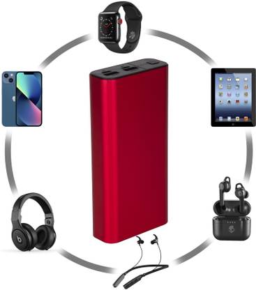 GIFNI 25000 mAh 15 W Compact Pocket Size Power Bank