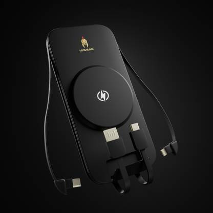 vismac 10000 mAh 60 W Wireless With MagSafe Slim Pocket Size Power Bank
