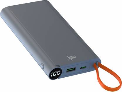 Unix 10000 mAh 15 W Compact Pocket Size Power Bank