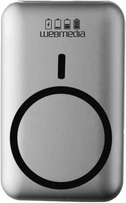 WebMedia 10000 mAh 20 W Wired & Wireless With MagSafe Compact Pocket Size Power Bank