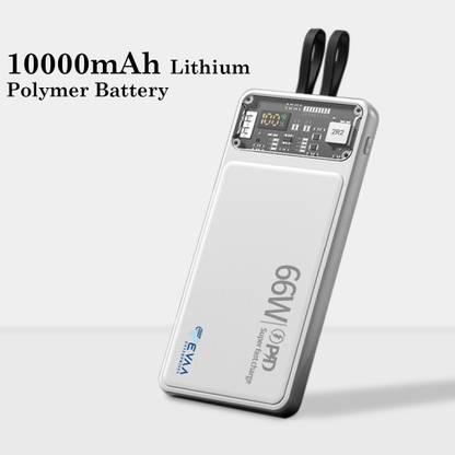 EVAAENTERPRISES 10000 mAh 66 W With MagSafe Slim Pocket Size Power Bank