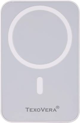 TEXOVERA 10000 mAh 22.5 W Wireless With MagSafe Mini Pocket Size Power Bank