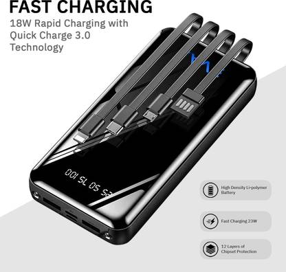 EVAAENTERPRISES 10000 mAh 22.5 W With MagSafe Ultra Slim Pocket Size Power Bank