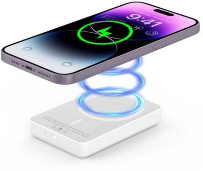 sykz 10000 mAh 20 W Wireless With MagSafe Ultra Compact Pocket Size Power Bank