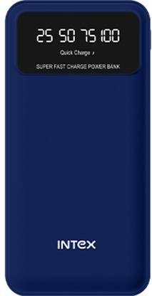 Intex 20000 mAh Power Bank (22 W, Fast Charging)  (Navy Blue, Lithium Polymer) at Rs. 1279