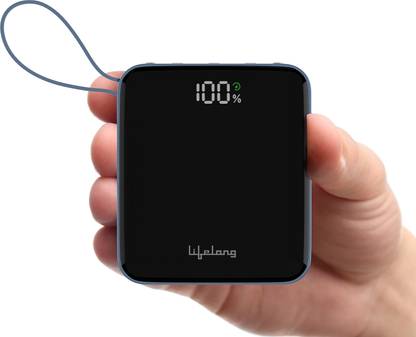 Lifelong 10000 mAh 22.5 W Compact Pocket Size Power Bank