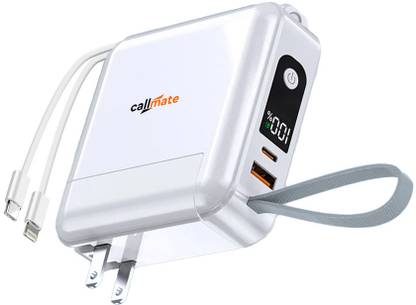 Callmate 10000 mAh 23 W Compact Power Bank