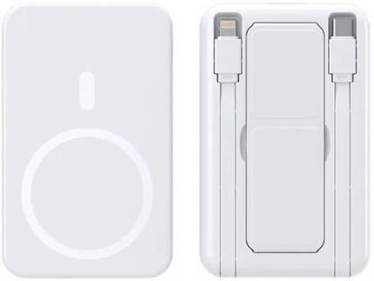 ZIOME 12000 mAh 22.7 W Wired & Wireless With MagSafe Compact Pocket Size Power Bank