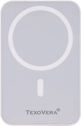 TEXOVERA 10000 mAh 25 W Wireless With MagSafe Mini Pocket Size Power Bank