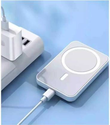 AIElectro 1800 mAh 50 W Wireless With MagSafe Ultra Compact Pocket Size Power Bank
