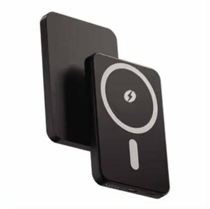 HANFOOK 6000 mAh 30 W Wired & Wireless With MagSafe Ultra Slim Pocket Size Power Bank