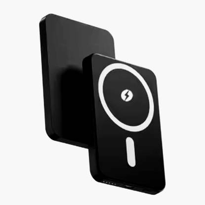 HANFOOK 6000 mAh 30 W Wired & Wireless With MagSafe Ultra Slim Pocket Size Power Bank