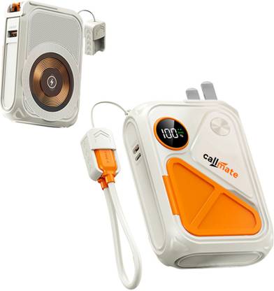 Callmate 10000 mAh 23 W Wired & Wireless With MagSafe Compact Power Bank