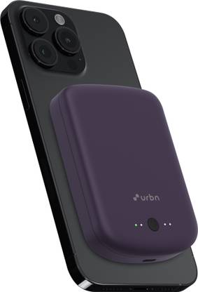 URBN 10000 mAh 15 W Wired & Wireless With MagSafe Pocket Size Power Bank