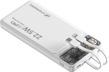 ENERGEEZ 10000 mAh 22.5 W Compact Pocket Size Power Bank