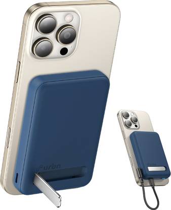 URBN 10000 mAh 20 W Wired & Wireless With MagSafe Nano Pocket Size Power Bank