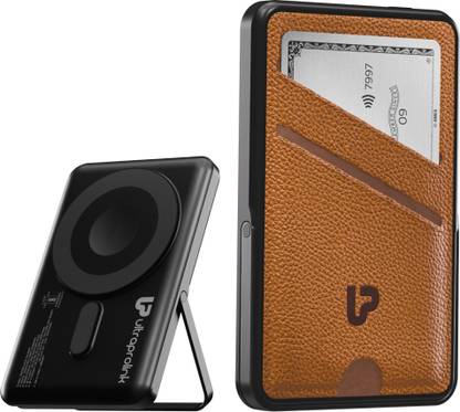 Ultraprolink 5000 mAh 22.5 W Wired & Wireless With MagSafe Compact Pocket Size Power Bank