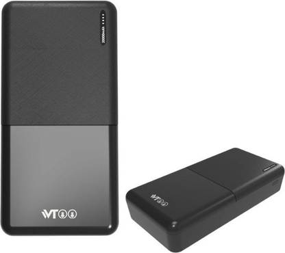 Wtoo 20000 mAh 12 W Compact Power Bank