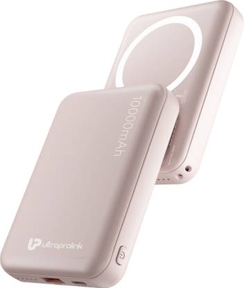 Ultraprolink 10000 mAh 22.5 W Wired & Wireless With MagSafe Compact Pocket Size Power Bank