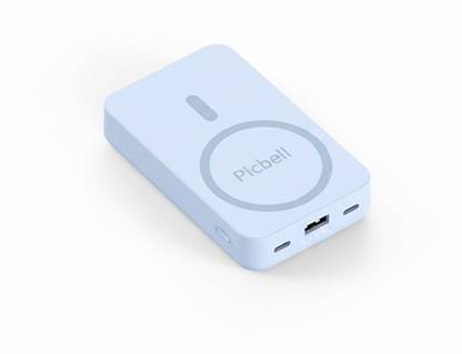 PICBELL 10000 mAh 15 W Wired & Wireless With MagSafe Compact Pocket Size Power Bank