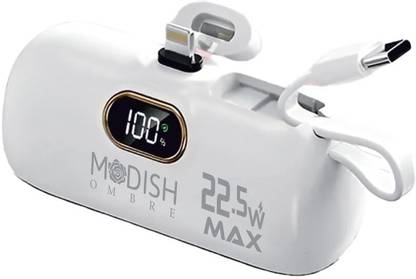 ModishOmbre 5000 mAh 22.5 W Mini Pocket Size Power Bank