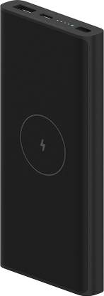 Mi 10000 mAh Wireless Power Bank  (Black, Lithium Polymer) at Rs. 2199