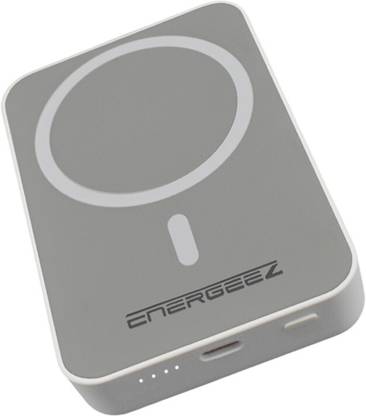 ENERGEEZ 10000 mAh 22.5 W Wired & Wireless With MagSafe Mini Pocket Size Power Bank