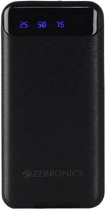 ZEBRONICS 10000 mAh 10 W Pocket Size Power Bank