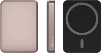 MuvTech 5000 mAh 20 W Wireless With MagSafe Compact Pocket Size Power Bank