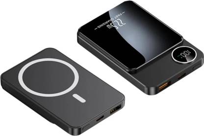 Rasta 10000 mAh 22.5 W Wired & Wireless With MagSafe Slim Pocket Size Power Bank