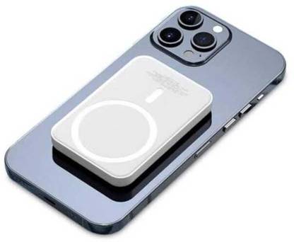 NEXATECH 10000 mAh 30 W Wired & Wireless With MagSafe Ultra Compact Pocket Size Power Bank