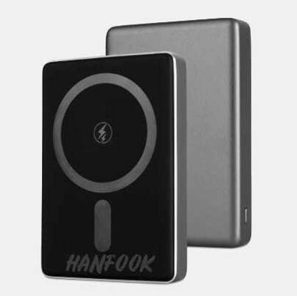 HANFOOK 10000 mAh 30 W Wired & Wireless With MagSafe Ultra Slim Pocket Size Power Bank