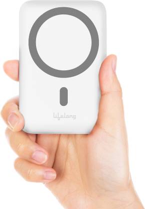 Lifelong 10000 mAh 22.5 W Wired & Wireless With MagSafe Ultra Compact Pocket Size Power Bank