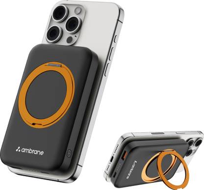 Ambrane 10000 mAh 22.5 W With MagSafe Power Bank