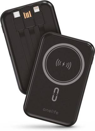 OneLife 10000 mAh 20 W Wireless With MagSafe Compact Pocket Size Power Bank