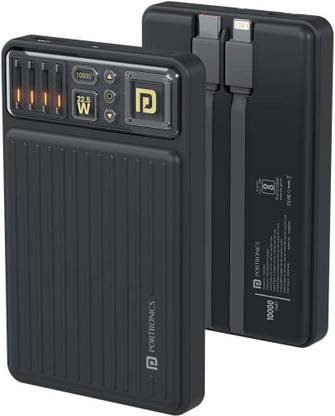 Portronics 10000 mAh 22.5 W Compact Pocket Size Power Bank