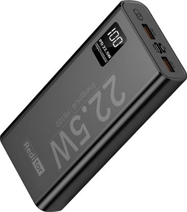 reditor 200000 mAh 22.5 W Compact Pocket Size Power Bank