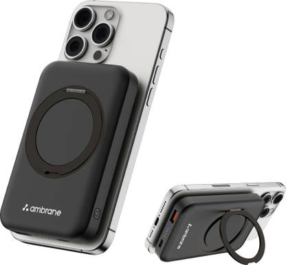 Ambrane 10000 mAh 22.5 W With MagSafe Power Bank