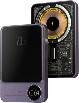 Rasta 10000 mAh 20 W Wired & Wireless With MagSafe Slim Pocket Size Power Bank