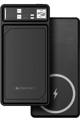 ZEBRONICS 10000 mAh 22.5 W Slim Power Bank